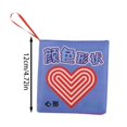 thumbnail image 3 of Interactive Early Learning Sensory Cloth Book For Development With Tearing Pages And Crinkle Sounds, 3 of 5
