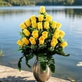 thumbnail image 6 of Artificial Cemetery Flowers, Gravesite Decoration Roses, Memorial Bouquets with Cemetery Vase, Vibrant and Long-Lasting Colors B ZZyuan, 6 of 6