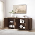 thumbnail image 4 of Crosley Furniture Millie Sideboard in Brown, 4 of 18