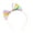 Light rainbow, variant on lanema Girls Hair Bows Headbands Rainbow Ribbon Design Hairband Soft Elastic Nonslip Hair Accessories For Toddler Kids