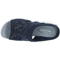 thumbnail image 2 of Easy Spirit Womens Traciee 7 Wedge Open Toe Slide Sandals, 2 of 6