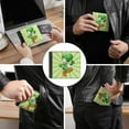 thumbnail image 3 of Super Mario Yoshi Leather Wallet for Men Women Two Fold Purse Slim Cash Card Holder Bag, 3 of 7