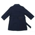 thumbnail image 4 of ToTo Heros Kids Unisex Navy Cotton Trench Coat, 4 of 9