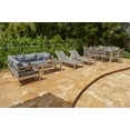 thumbnail image 2 of Belvedere Combination Furniture for Outdoor – Patio Furniture Set with Sectional Set, Eight-seat Dining Set, and Chaise Lounge Set (16-Piece), 2 of 11
