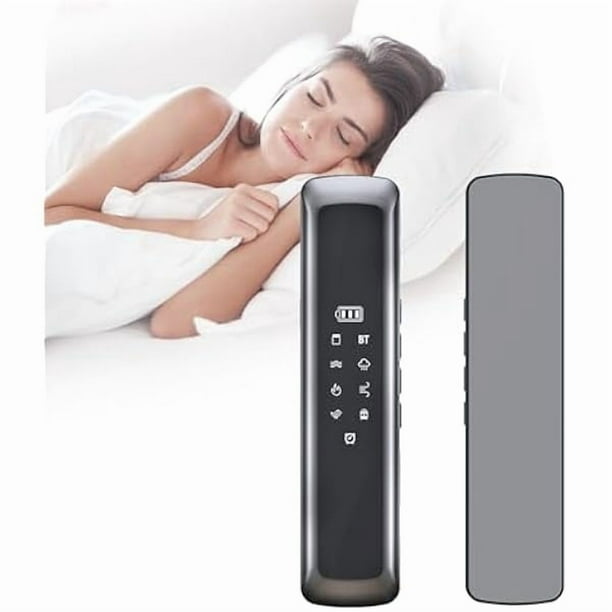 wonima02 Bone Conduction Under Pillow Speaker Blutooth for Sleeping - Intuitive Glow-Guide, 3 Timers, 6 Soothing Sounds, White Noise Sound Machine for Adult, Kids, Side Sleeper, Podcasts & Audiobooks
