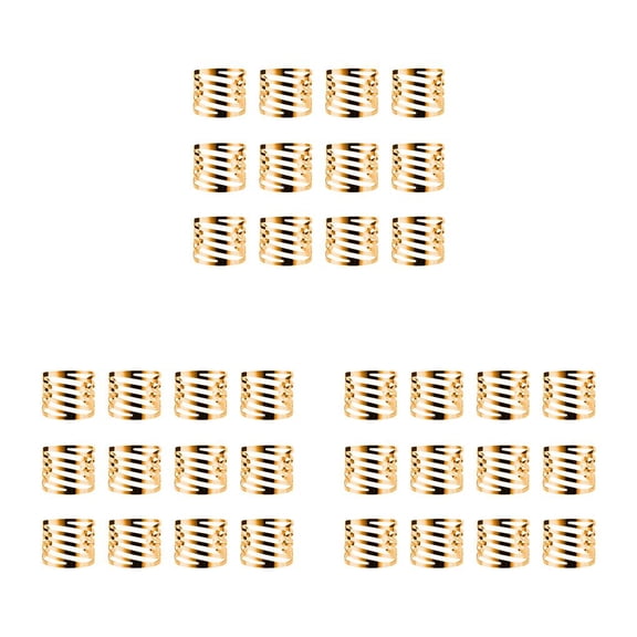 Matsuzay Paquete de 12 servilleteros para fiesta de cumpleaños, toallas, decoración de escritorio de cena, soporte de hebilla de Metal hueco Type1 NO1