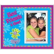 Expressly Yours! "Best Friends 4 Ever!" Picture Frame Keepsake for Tabletop, Holds 3.5 x 5" Photo