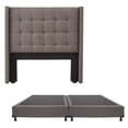 thumbnail image 1 of Base de Cama King Size DICASA Cabecera Titan Gris Oscuro, 1 of 7