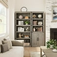 thumbnail image 3 of 1 Pb, Mdf Retro Bookcase With 2 Doors, 3 of 9