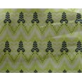 thumbnail image 4 of oneOone Georgette Viscose Tissu Chevron & Tourbillon Ikat Impression Tissu à Coudre BTY 42 Pouces de Large, 4 of 4