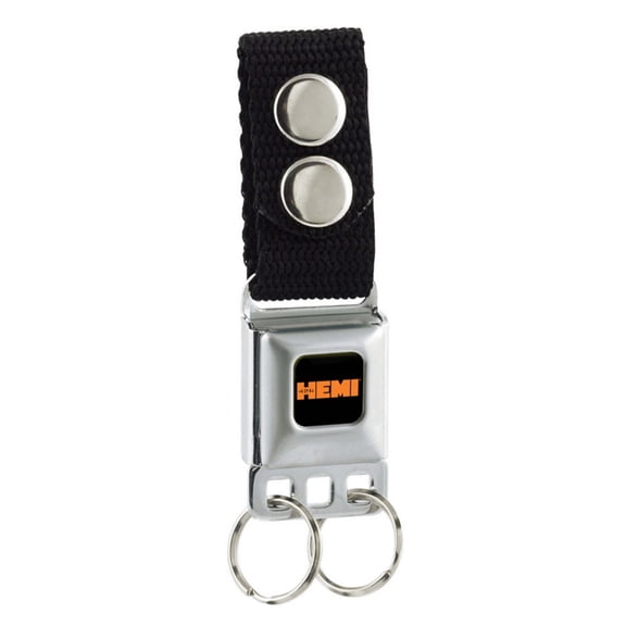 Hemi 426 Logo Full Color Black Orange Keychain One Size