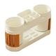 thumbnail image 2 of Organizador de Baño con Portacepillos de Dientes Mjm240403731 | Vaso de Plástico Multifuncional con Compartimentos Divididos | Base Elevada Antideslizante | Soporte para Pasta de Dientes y Cosméticos, 2 of 6
