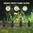 thumbnail image 3 of Sunshade Cloth Heavy-Duty Locking Clip Fixing Clip, A Set Of Shade Cloth Heavy Lock Clips 50Pcs. Fixing Clip, Black, 3 of 8