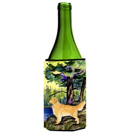 

Golden Retriever Wine bottle sleeve Hugger