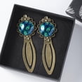 thumbnail image 3 of Peacock feathers Elegant Vintage Copper-Colored Lace Bookmarks - Stainless Steel Reading Accessories for Book Lovers, Set of 2, 3 of 5