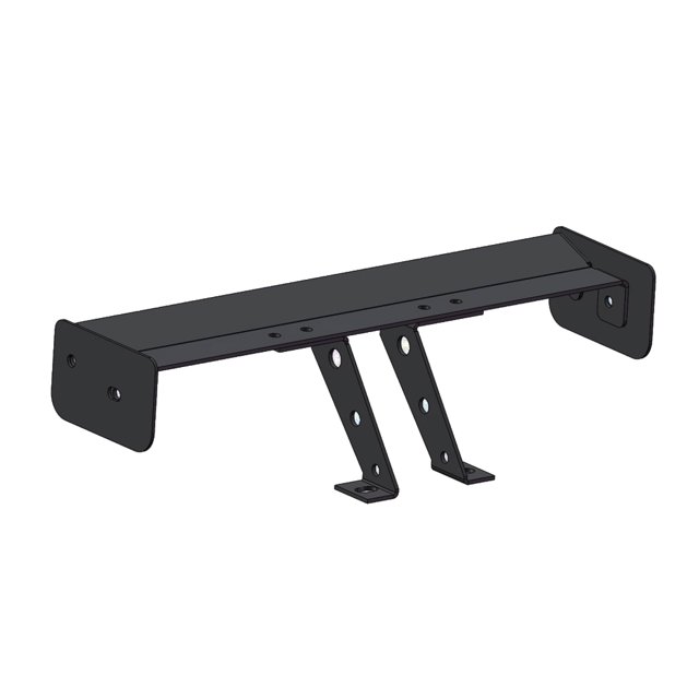 NATEFEMIN Customizable Tail Wing for RC Drift Racing Aluminum Material for 1:10 Tamiya, HSP & HPI Cars
