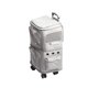 thumbnail image 2 of Mochila transportadora de mascotas con doble compartimento, plegable, con ruedas para viajes y paseos, color gris, 2 of 5