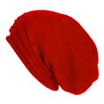 thumbnail image 2 of Tnobhg Unisex Fall Winter Hat Baggy Solid Color No Brim Knitted Elastic Soft Warm Regular Fit Washable Warm Cozy Windproof Women Men Cap Beanie, 2 of 8