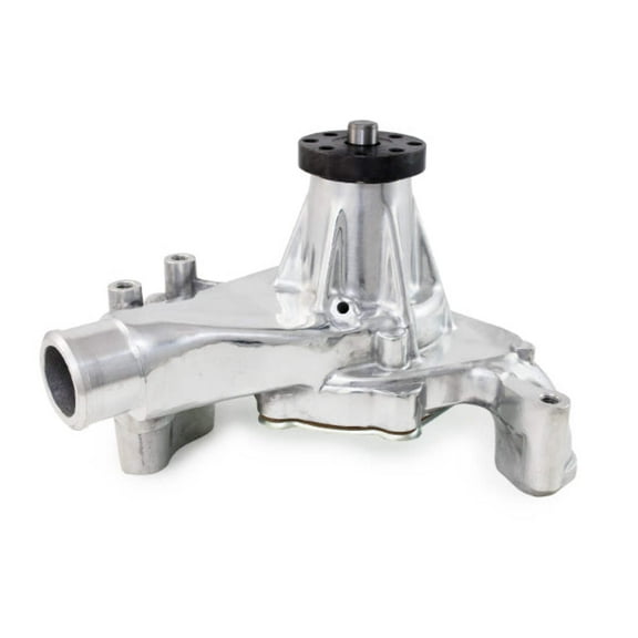 Long Reverse Rotation Mechanical Water Pump for Chevy Small Block Polished