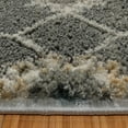 thumbnail image 4 of Gertmenian Trevi Oren Bohemian Moroccan Dark Gray Indoor Area Rug, 2x8 Runner, 4 of 9