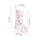 thumbnail image 4 of Inteprter Medias de Navidad Estampado blanco Copo de nieve dorado Adornos de Navidad Colgante de Navidad Decoraciones para árboles de Navidad Calcetines Kits de decoración para fiestas vistoso Inteprter HA000878-03B, 4 of 6