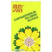 NineChef Bundle - Vitasoy Tea Chrysanthemum Tea 6 Count 8.45 Ounce + 1 NineChef Brand Long Handle Spoon
