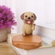 thumbnail image 5 of Cute Dog Soporte para teléfono móvil con base de madera Soporte universal para teléfono inteligente Soporte para teléfono de escritorio (Pug), 5 of 7