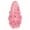 Pink, variant on Long Wavy Wig - Heat-Resistant Synthetic Fiber, Adjustable Cap, for Halloween/Parties
