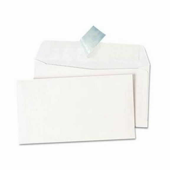 Universal One UNV36003 Peel Seal Strip Business Envelope - White - 3 5/8 x 6 1/2