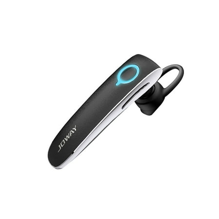 Mic Call Center EEKit Wireless Bluetooth Noise Cancelling Trucker Headset Earpiece with Microphone, Office Wireless Headphones For Driver, Call Center, Cell Phone, Black ()