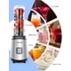 thumbnail image 3 of Licuadora para batidos y batidos 350W Juice Maker con 2 botellas de viaje Tritan Mini portátil, 3 of 7