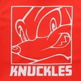 thumbnail image 6 of SEGA Sonic the Hedgehog Knuckles Long Sleeve Hooded Shirt (Boys), Sizes 4-20, 6 of 9