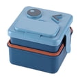 thumbnail image 2 of Plastic Double Lunch Box Office Lunch Box Microwave Oven Heating Portable Cartoons Children's Lunch Box, 2 of 6