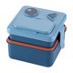 thumbnail image 2 of Plastic Double Lunch Box Office Lunch Box Microwave Oven Heating Portable Cartoons Children's Lunch Box, 2 of 6