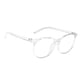 thumbnail image 1 of Qarigey Gafas de ordenador con luz azul a la moda, gafas de juego regulares transparentes, gafas para mujer, gafas para mejorar la comodidad, gafas Lentes blanco transparente Qarigey AP000098-07, 1 of 6