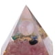 thumbnail image 4 of Generador de energía de cristal rosa, piedra curativa espiritual piramidal, 4 of 7
