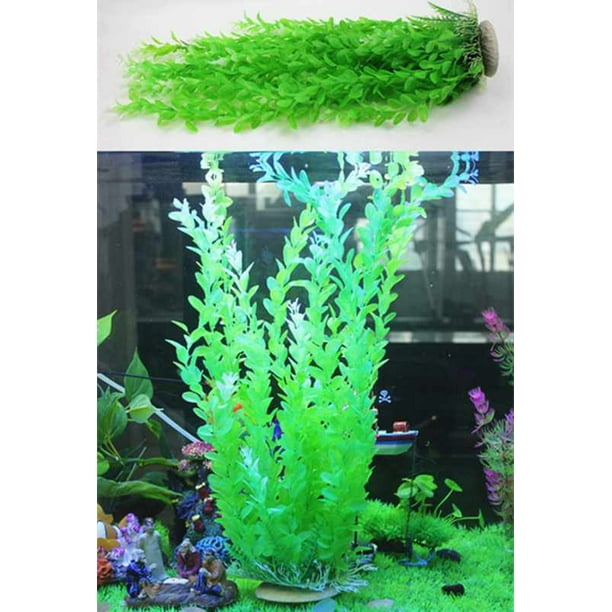 Artificial Plants, Large Aquarium Plants Plastic Fish Tank Decorations