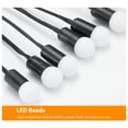 thumbnail image 3 of Luz De Luciérnaga 8LED Firefly Swing Light 8 Modos Lámpara solar para césped 1200mAh con control remoto (B) Sywqhk Para estrenar, 3 of 8