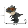 thumbnail image 3 of Dinosaurio de dedo modelo de tiranosaurio complicado que muerde la mano Fidget Mosasaurus Jurásico Dino juguete para niños Dino articulaciones móviles, 3 of 5