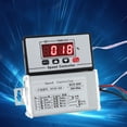 thumbnail image 3 of Régulateur de Vitesse du Moteur DC 9-60V, Régulateur de Vitesse avec Coque, Fil de Câblage Numérique à LED Régulation Intelligente de la Vitesse pour Moteur, 3 of 8