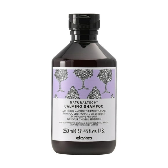Davines Naturaltech CALMING Shampoo, Gentle Cleansing While Relieving Itch In Sensitive Scalps, 8.45 Fl. Oz.
