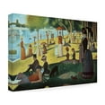 thumbnail image 4 of Georges Seurat 'Sunday Afternoon on the Island' Canvas Art, 4 of 4