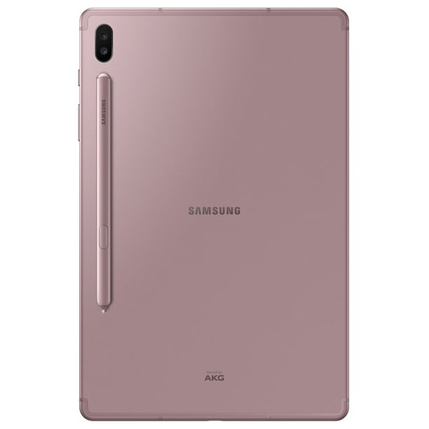 paracaídas lanzador diario SAMSUNG Galaxy Tab S6 10.5" 128GB WiFi Android 9.0 Tablet Rose Blush S Pen  - SM-T860NZNAXAR - Walmart.com