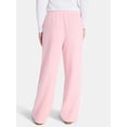 thumbnail image 3 of Disney Princess Women’s Graphic Wide Leg Fleece Pants, Sizes XXS-XL, 3 of 5