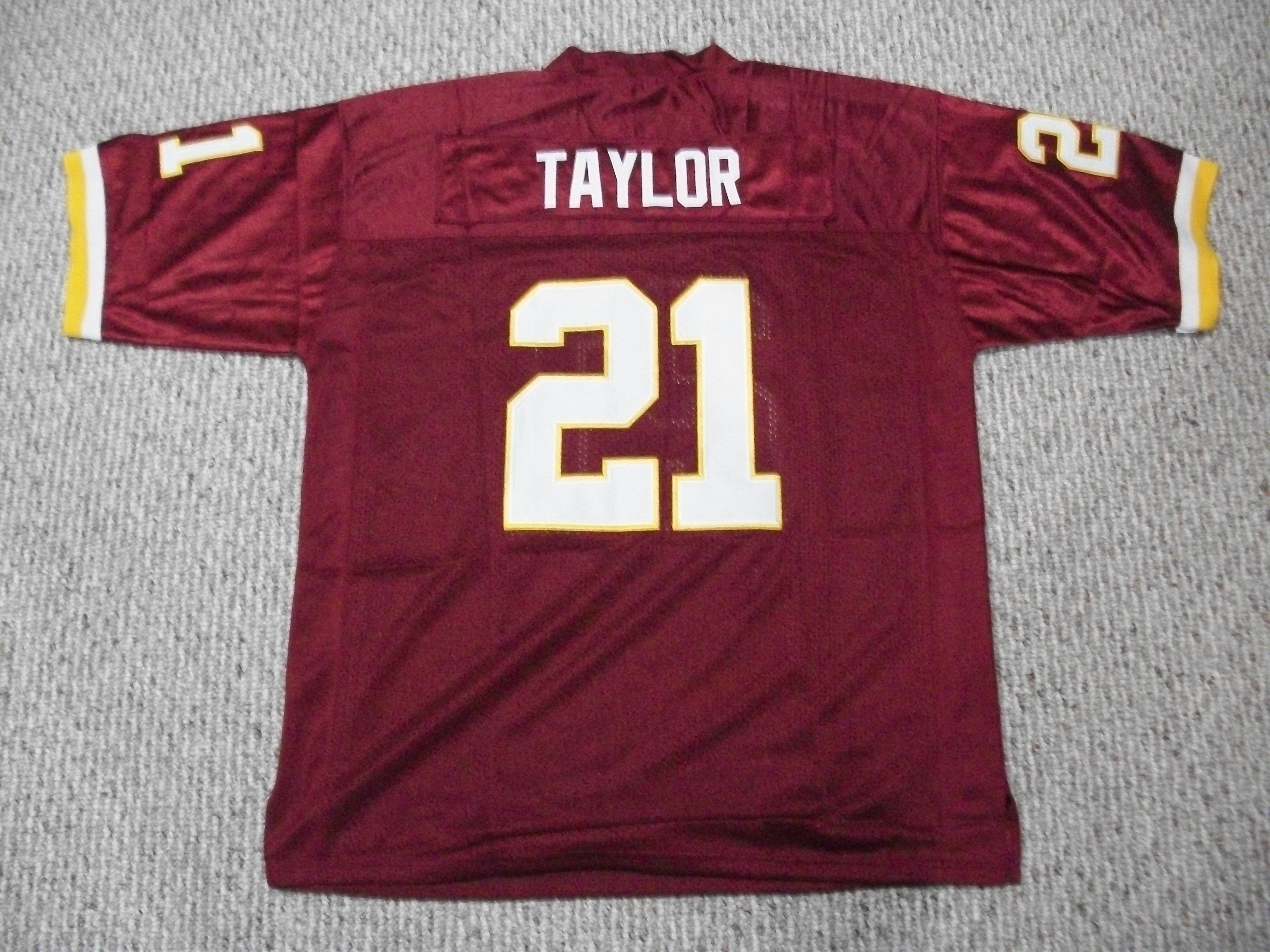 Sean Taylor Jersey #21 Washington Unsigned Custom Stitched White Football New No Brands/Logos Sizes S-3XL - Walmart.com