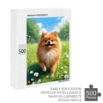 thumbnail image 6 of Pomeranian Dog Themed 500 Piece Wooden Jigsaw Puzzle for Families, Finished Size 20.5" x 15", 6 of 8