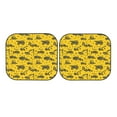 thumbnail image 7 of Daiia Vintage Excavator 2PCS Car Windshield Sun Shade, Foldable Sun Shield for Car Front Window, Auto Sun Blocker Visor Protector Universal for Truck SUV Pickup-Small, 7 of 7