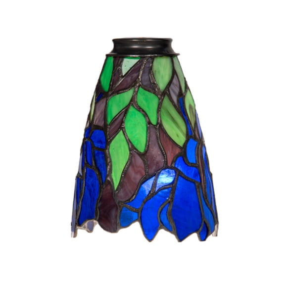 5"W Iris Fan Light Shade