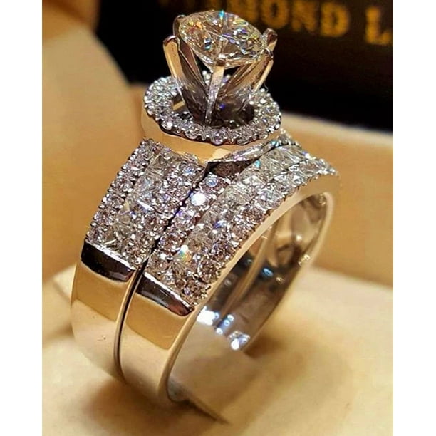 Female wedding deals ring sets