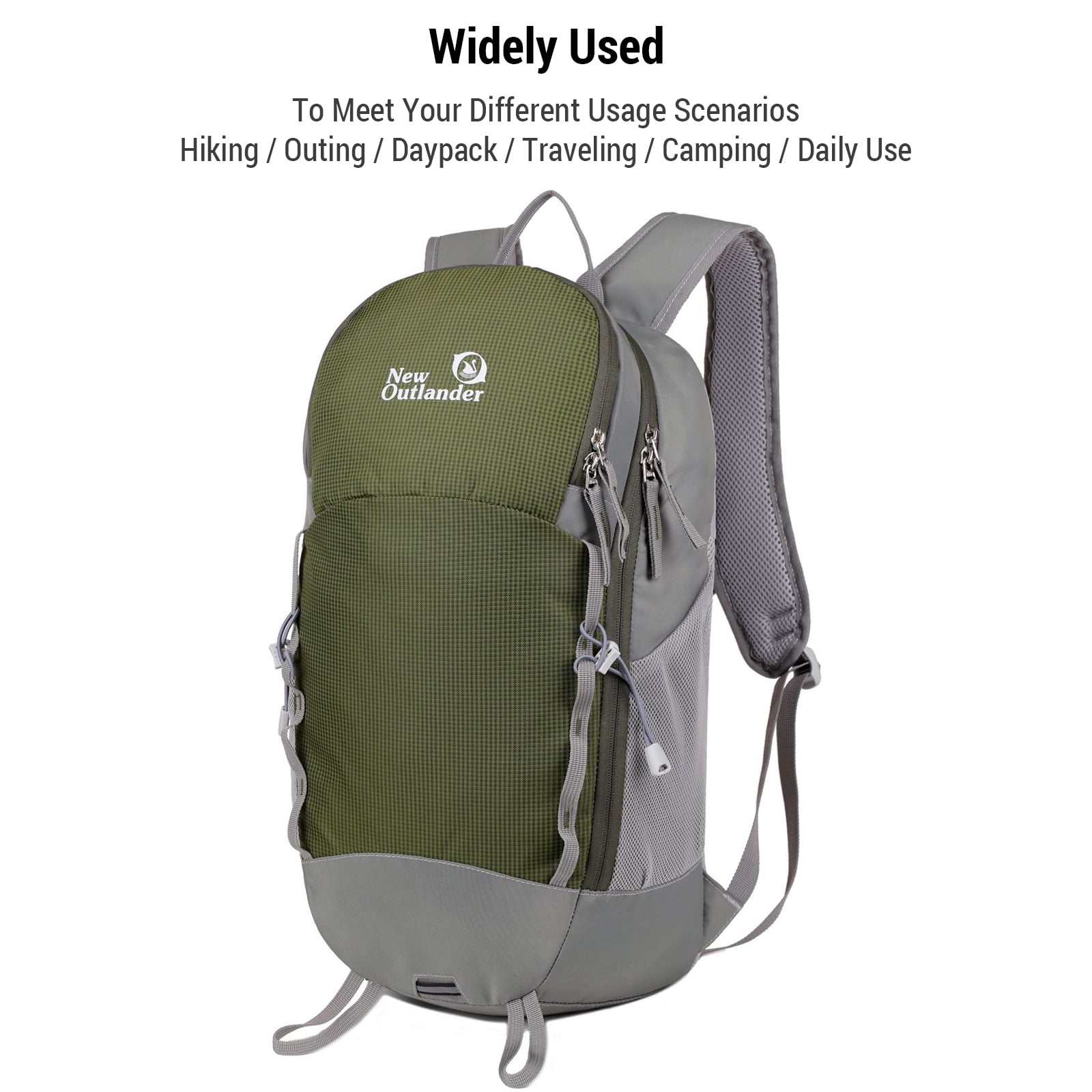 New Outlander 30L Hiking Backpack Waterproof Lightweight Daypack for Men